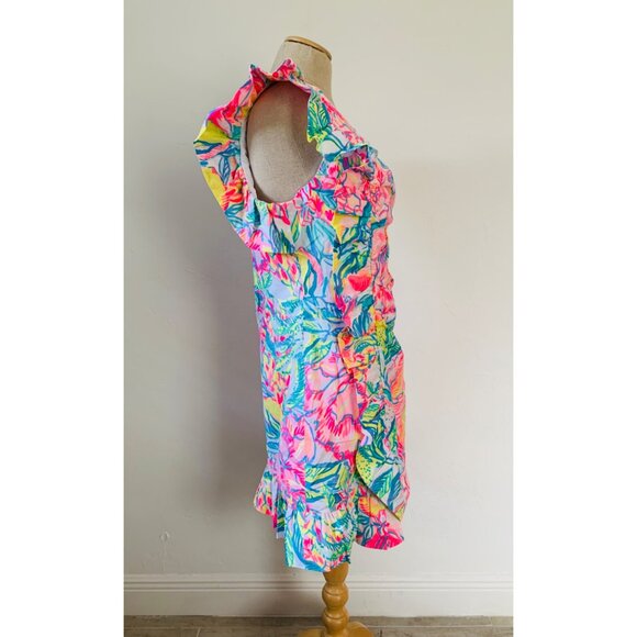 Lilly Pulitzer Tiffani Stretch dress Sz 14 - Picture 2 of 15